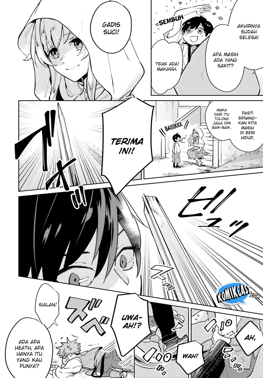 Seijo-sama wo Amayaka Shitai!: Tadashi Yuusha, Omae wa Dame da Chapter 1 - halaman 9