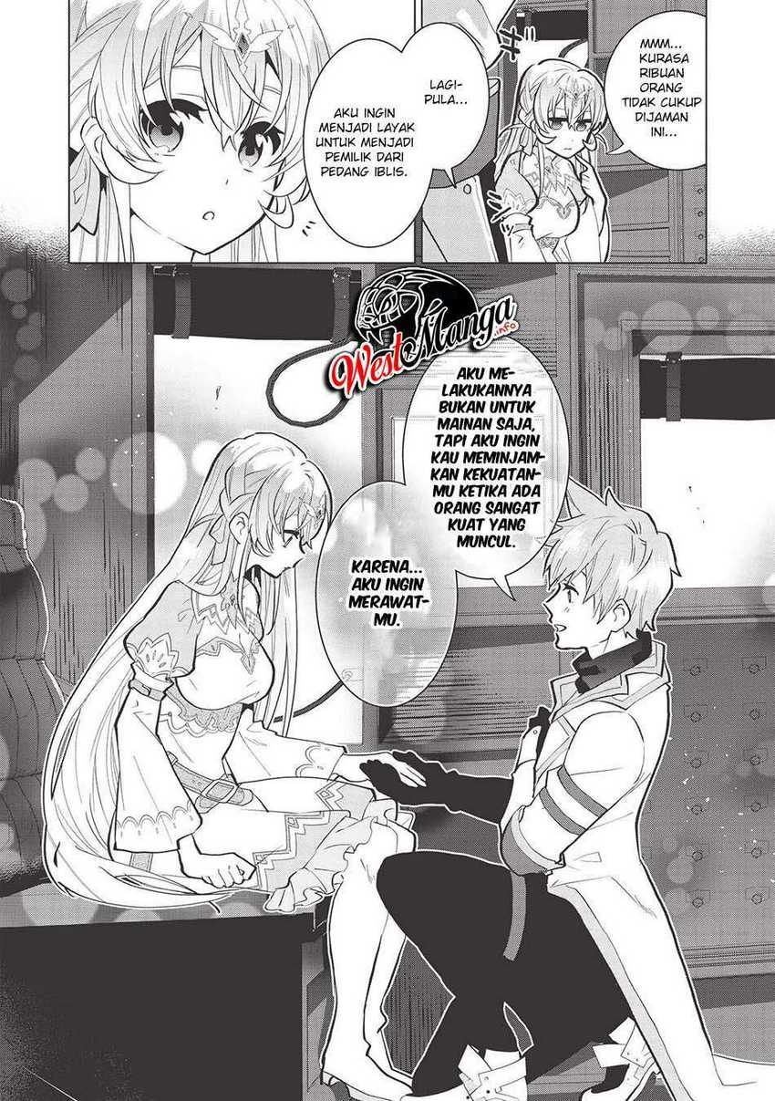 Seikenshi-sama no Maken-chan Chapter 2.2 - halaman 11