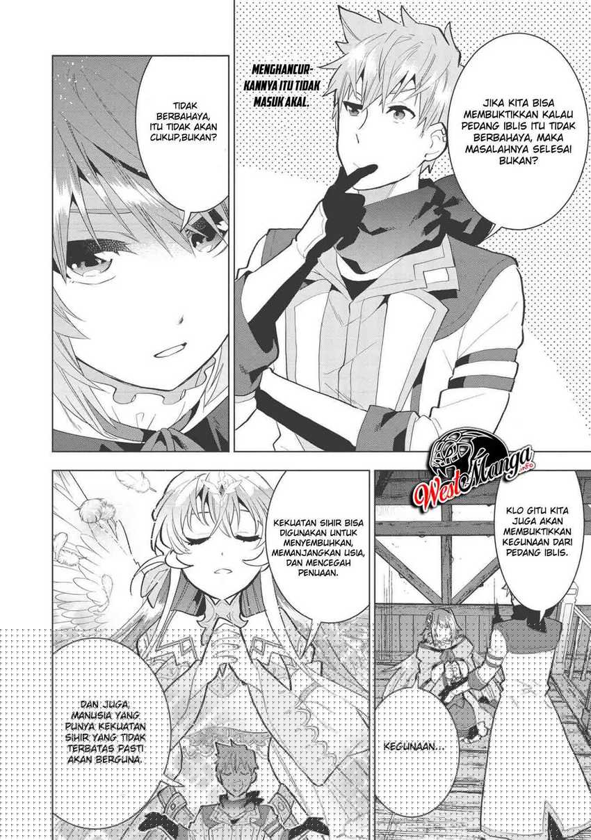 Seikenshi-sama no Maken-chan Chapter 7.2 - halaman 8