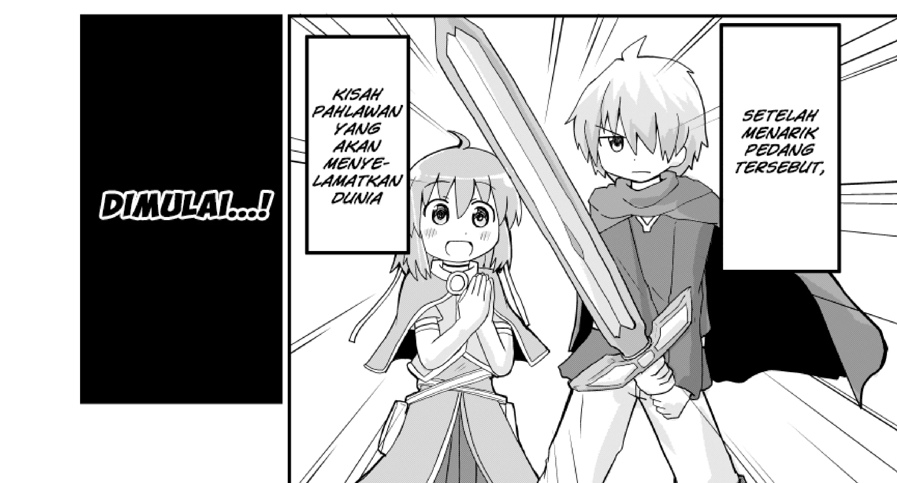 Seinaru Ken wo Nuitara Onna no Ko ni Natte Shimatta Yuusha no Manga Chapter 1 - halaman 2