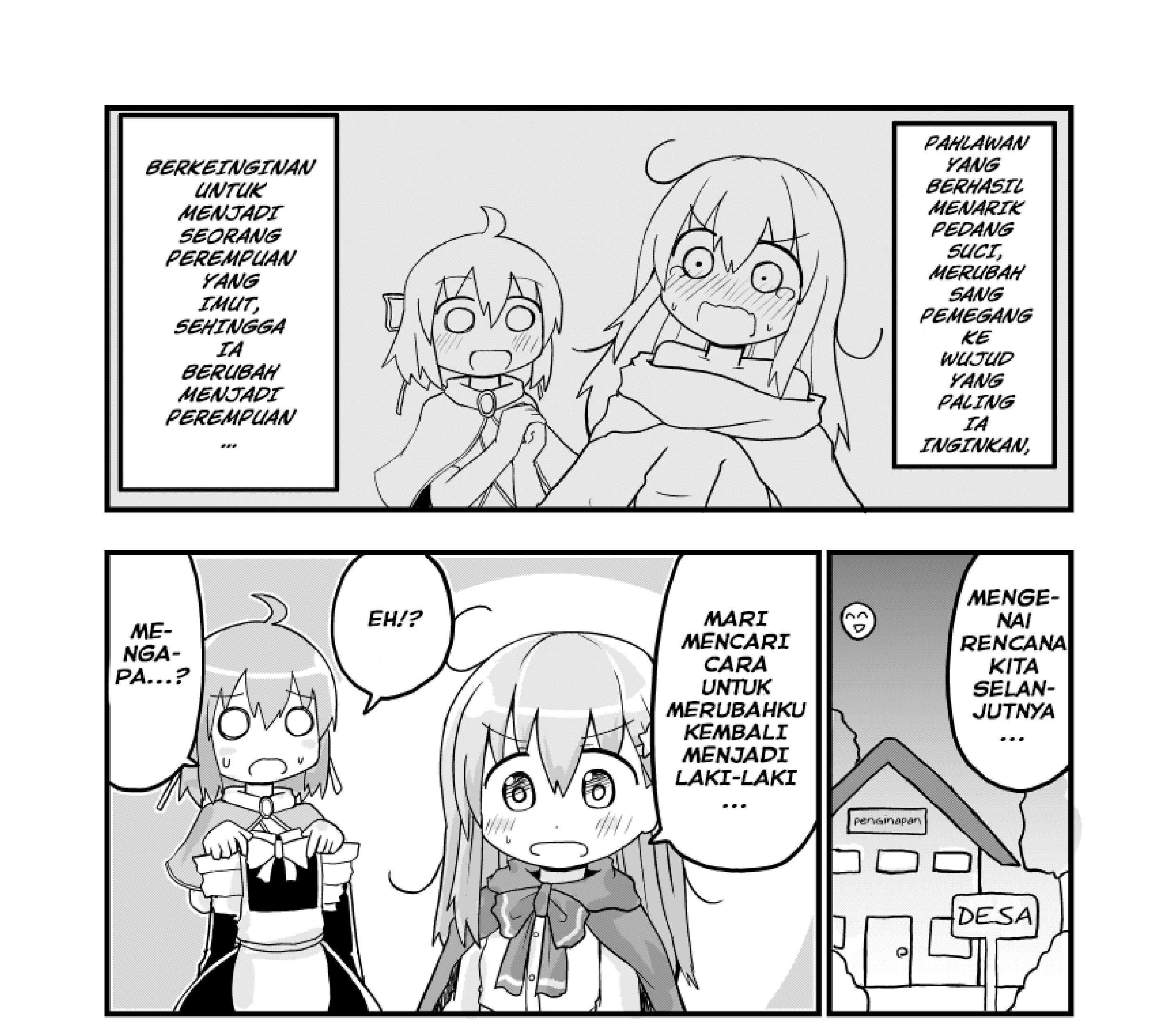Seinaru Ken wo Nuitara Onna no Ko ni Natte Shimatta Yuusha no Manga Chapter 2 - halaman 3