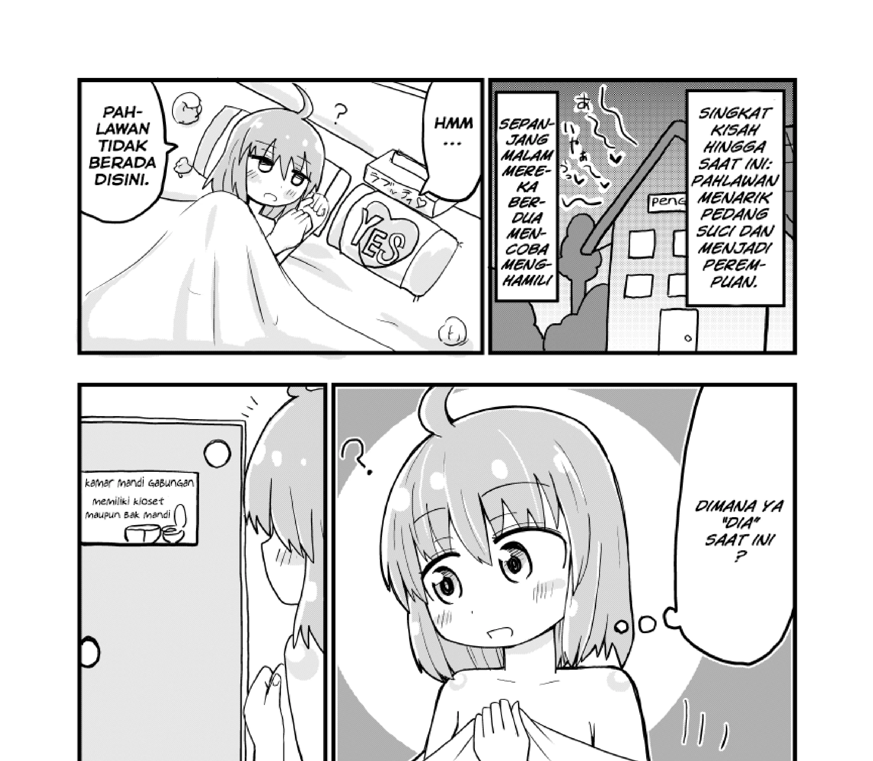 Seinaru Ken wo Nuitara Onna no Ko ni Natte Shimatta Yuusha no Manga Chapter 3 - halaman 1