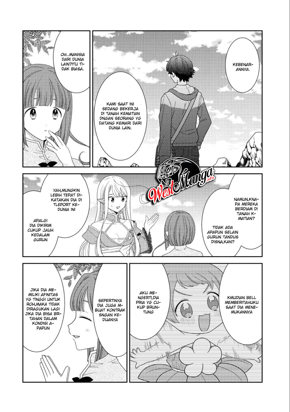 Seirei-tachi no Rakuen to Risou no Isekai Seikatsu Chapter 13 - halaman 20