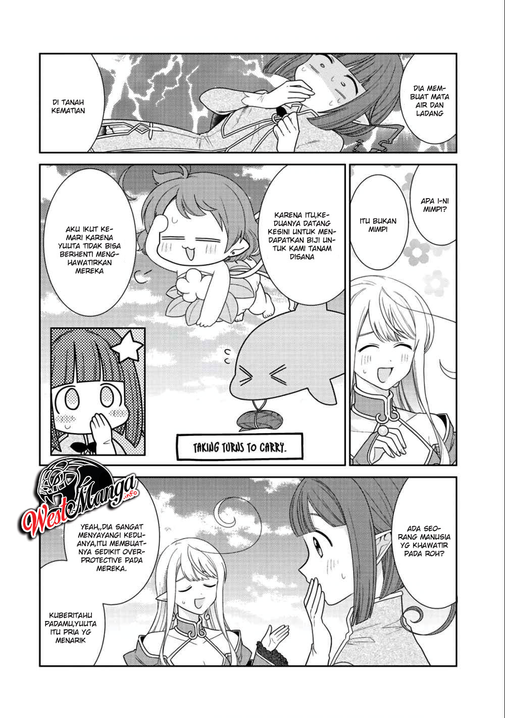 Seirei-tachi no Rakuen to Risou no Isekai Seikatsu Chapter 13 - halaman 25