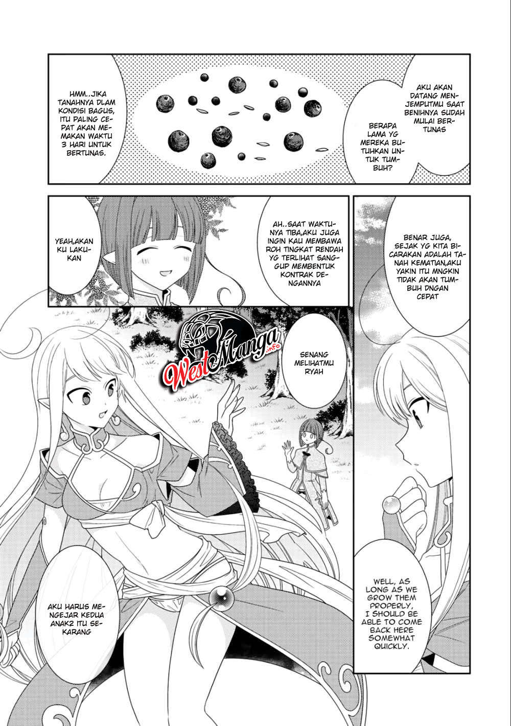 Seirei-tachi no Rakuen to Risou no Isekai Seikatsu Chapter 13 - halaman 28