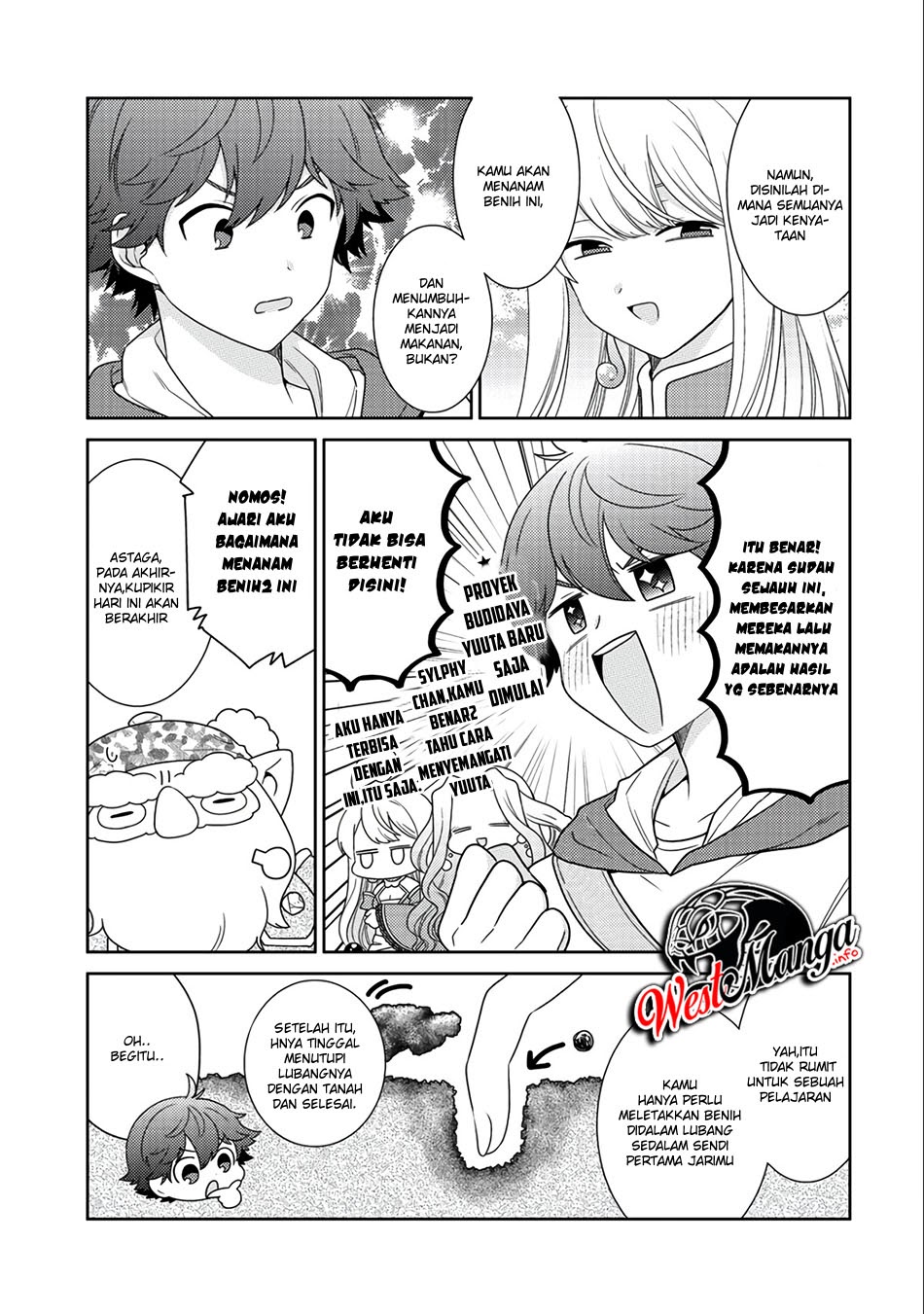 Seirei-tachi no Rakuen to Risou no Isekai Seikatsu Chapter 14 - halaman 13