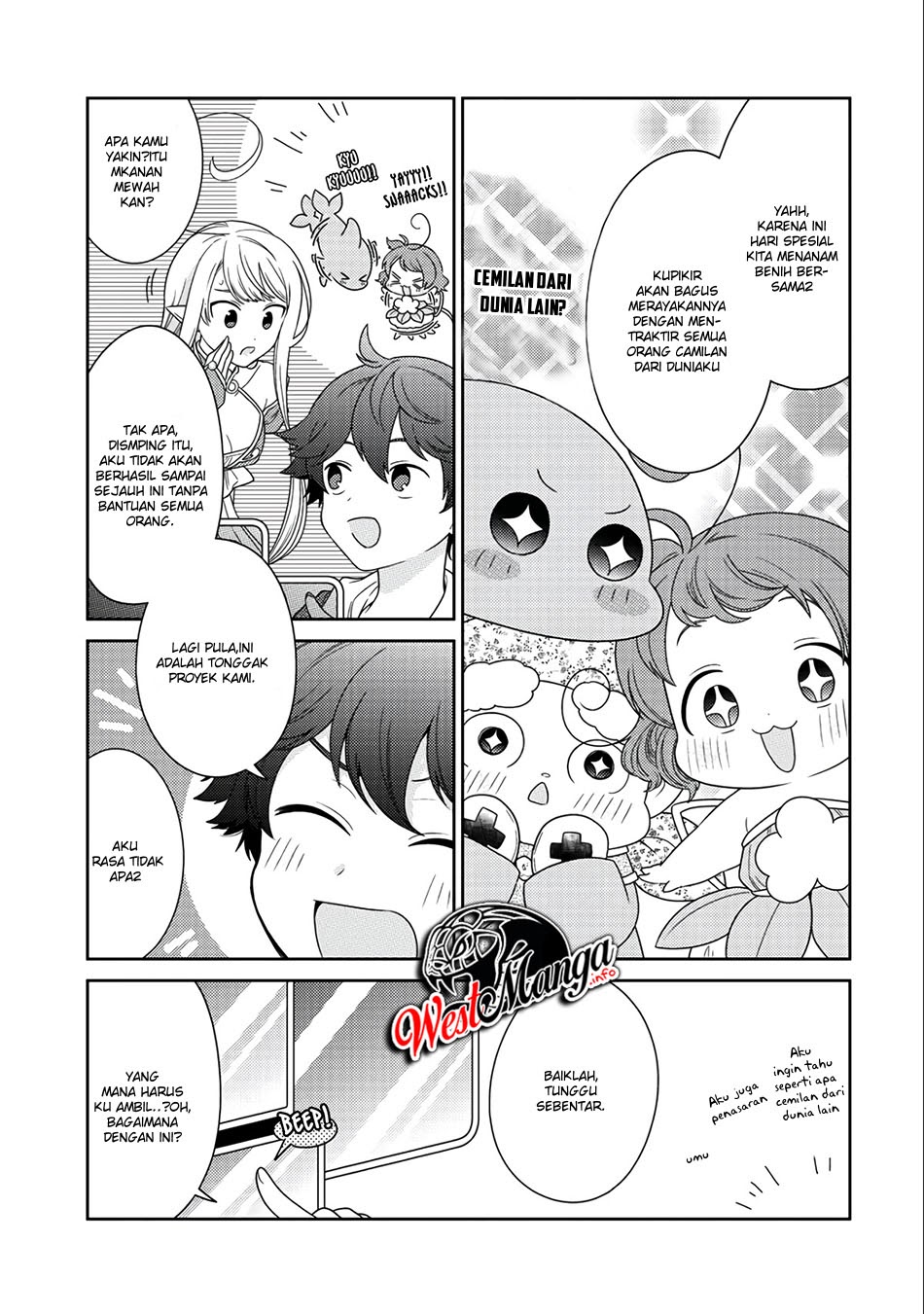Seirei-tachi no Rakuen to Risou no Isekai Seikatsu Chapter 14 - halaman 17