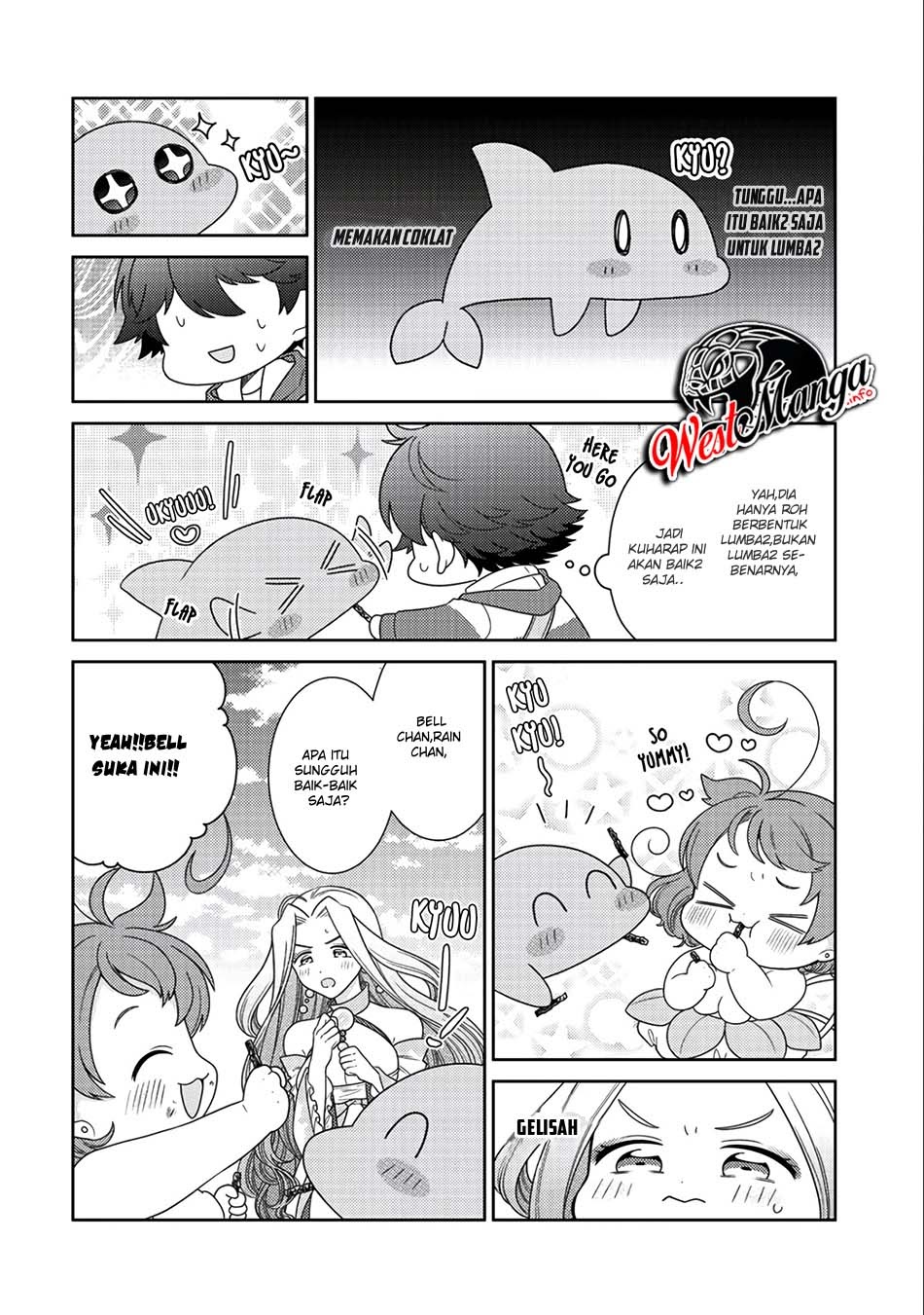 Seirei-tachi no Rakuen to Risou no Isekai Seikatsu Chapter 14 - halaman 22