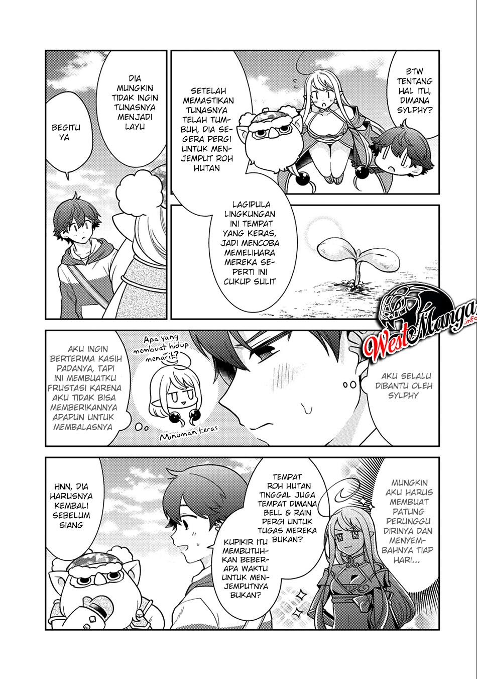 Seirei-tachi no Rakuen to Risou no Isekai Seikatsu Chapter 16 - halaman 9