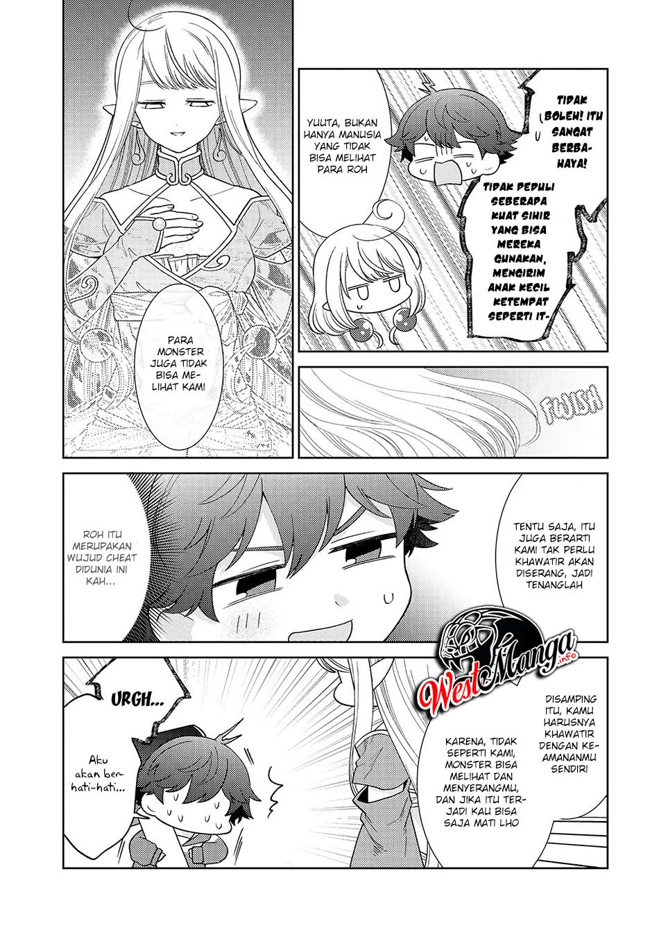 Seirei-tachi no Rakuen to Risou no Isekai Seikatsu Chapter 18 - halaman 23