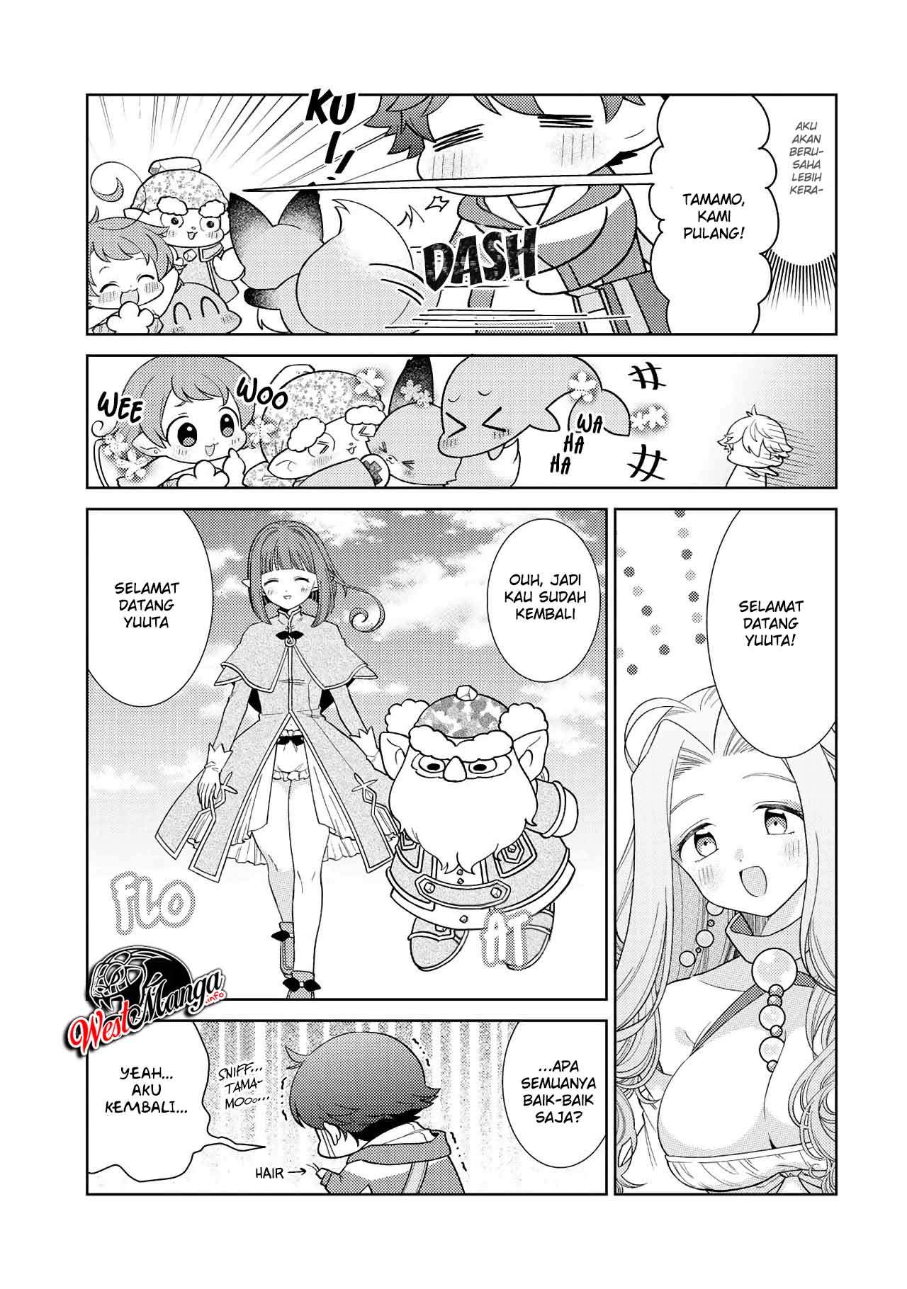 Seirei-tachi no Rakuen to Risou no Isekai Seikatsu Chapter 19 - halaman 22