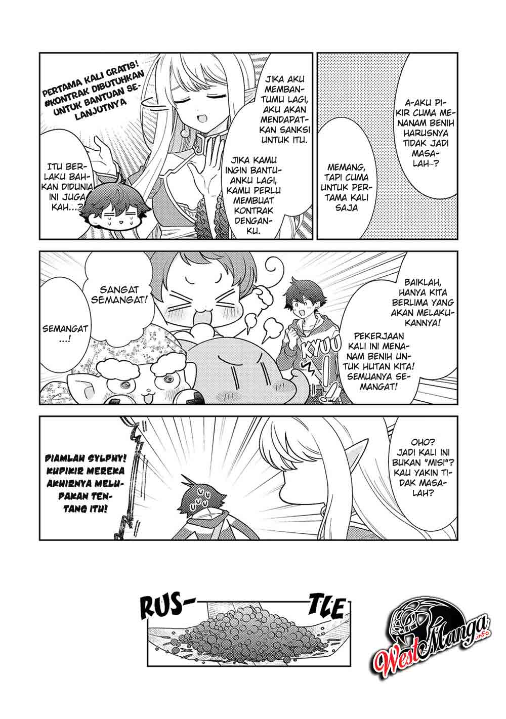 Seirei-tachi no Rakuen to Risou no Isekai Seikatsu Chapter 20 - halaman 6