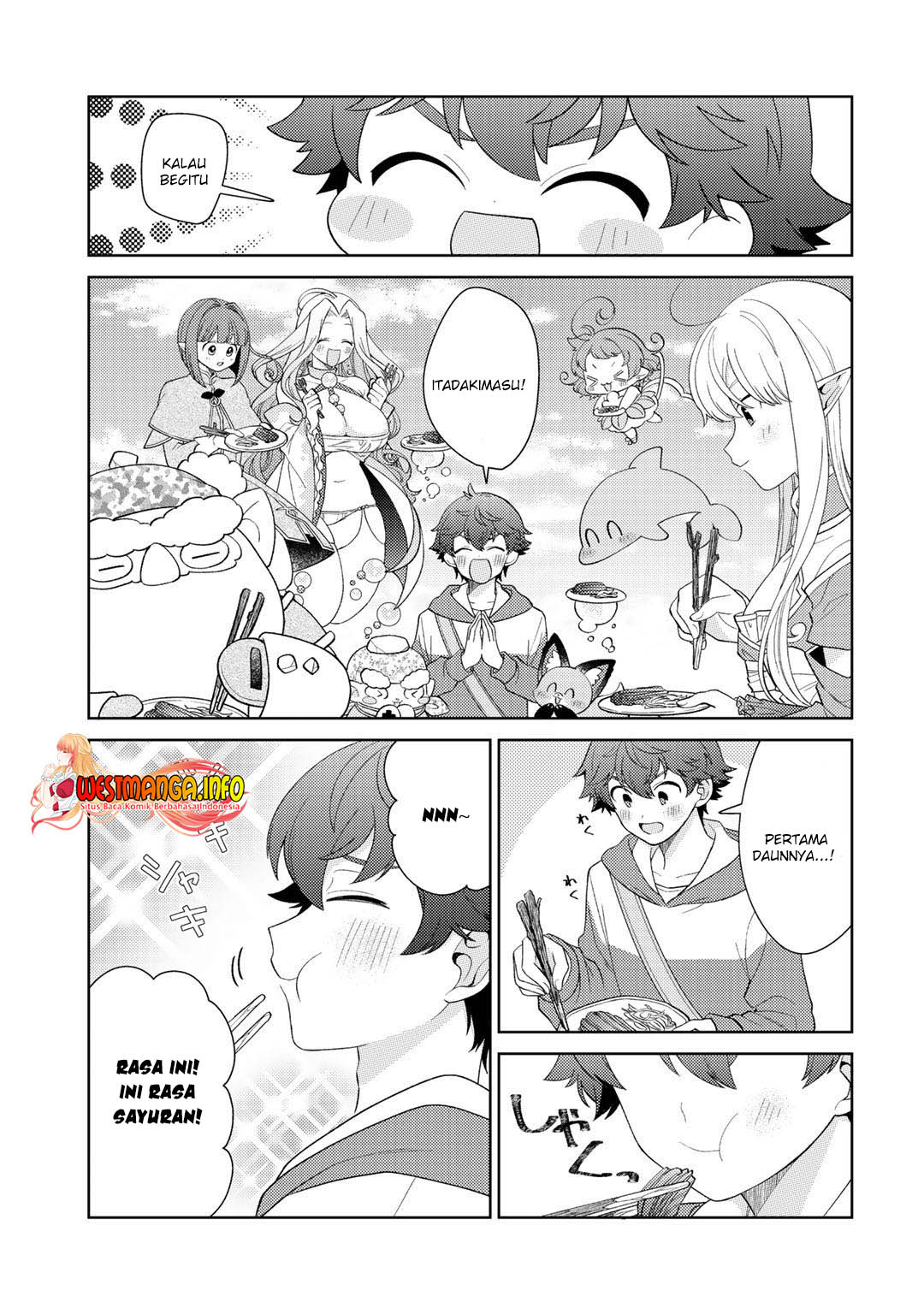 Seirei-tachi no Rakuen to Risou no Isekai Seikatsu Chapter 23 - halaman 9