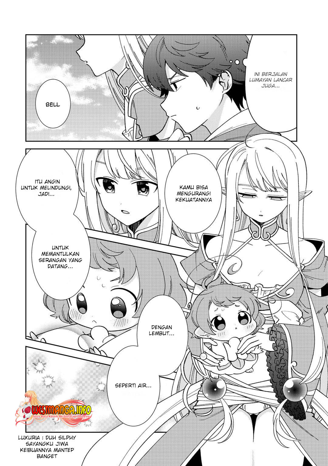 Seirei-tachi no Rakuen to Risou no Isekai Seikatsu Chapter 27 - halaman 12