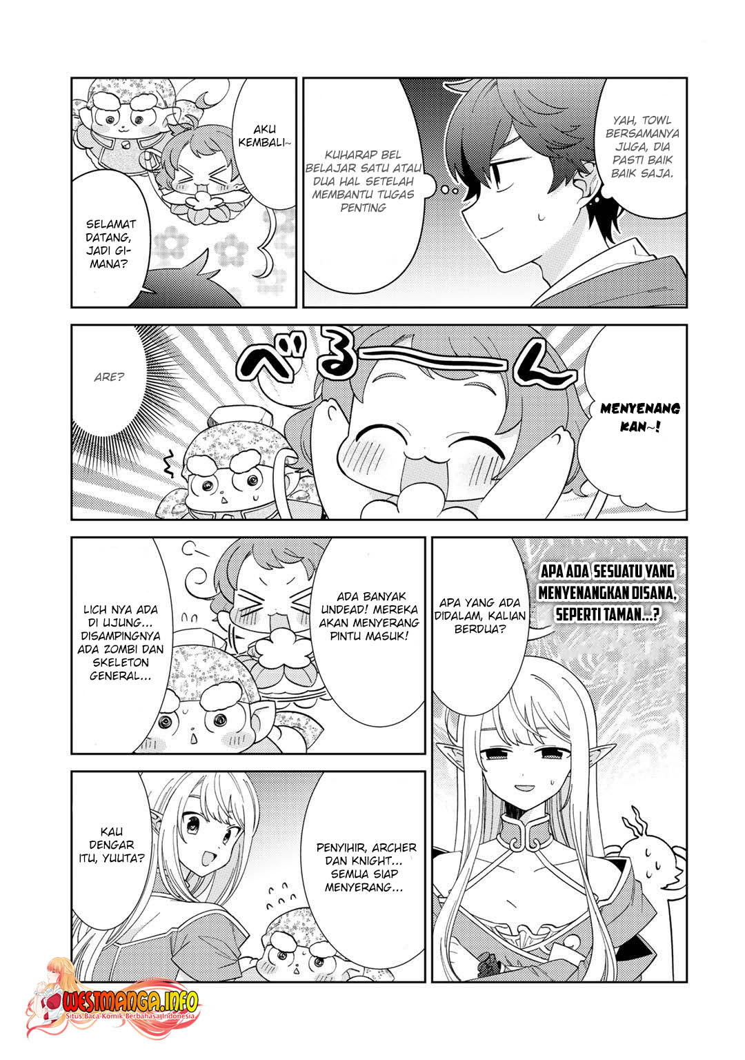 Seirei-tachi no Rakuen to Risou no Isekai Seikatsu Chapter 28 - halaman 17