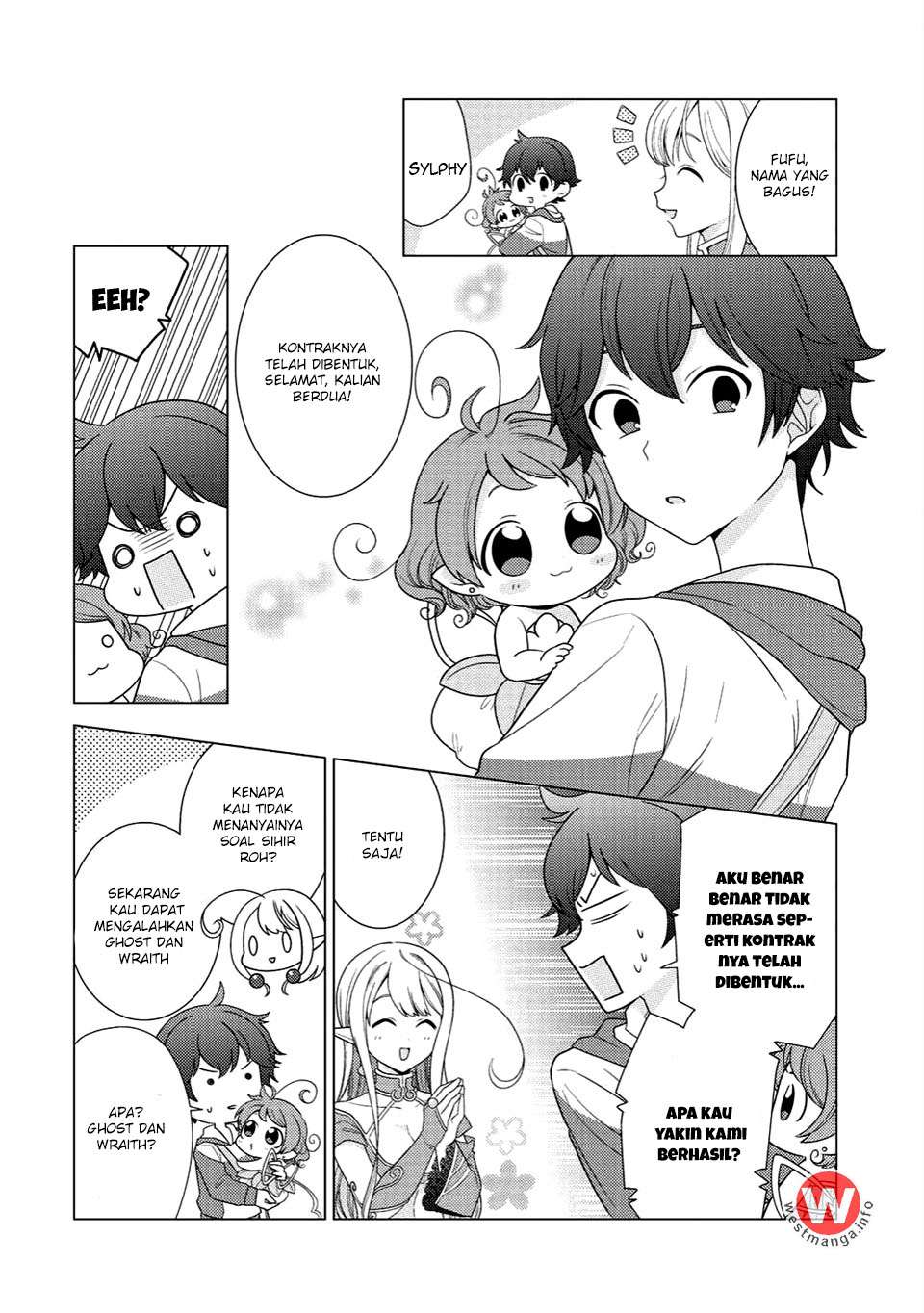 Seirei-tachi no Rakuen to Risou no Isekai Seikatsu Chapter 3 - halaman 13