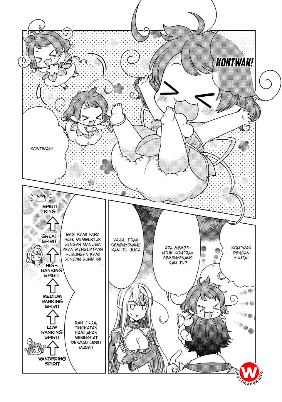 Seirei-tachi no Rakuen to Risou no Isekai Seikatsu Chapter 3 - halaman 4