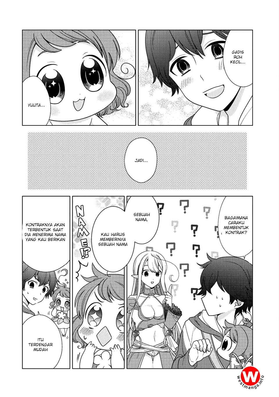 Seirei-tachi no Rakuen to Risou no Isekai Seikatsu Chapter 3 - halaman 6