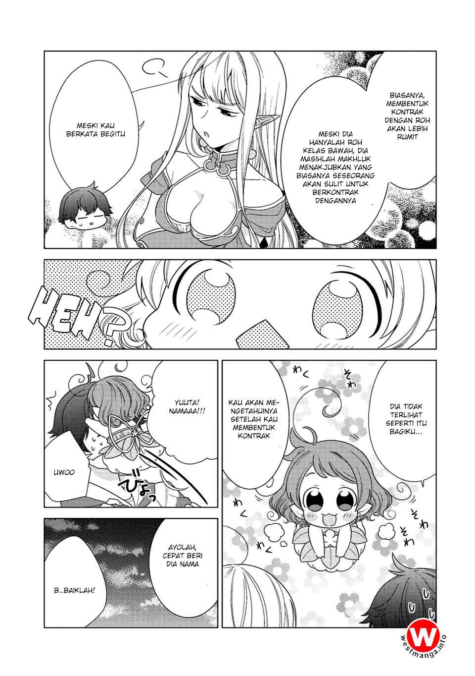 Seirei-tachi no Rakuen to Risou no Isekai Seikatsu Chapter 3 - halaman 7