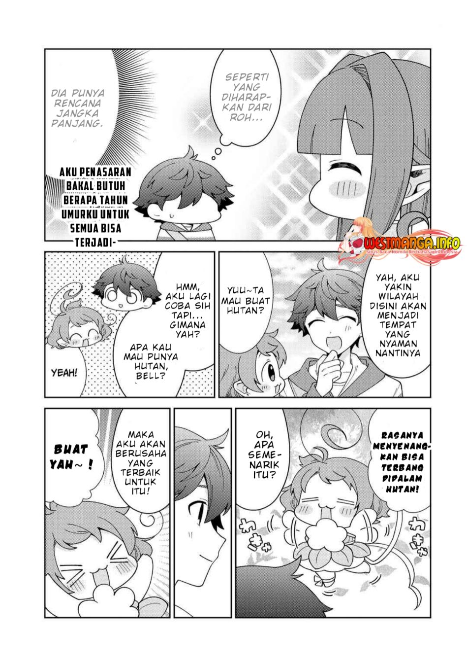 Seirei-tachi no Rakuen to Risou no Isekai Seikatsu Chapter 33 - halaman 14