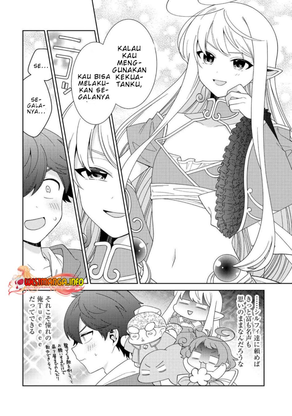 Seirei-tachi no Rakuen to Risou no Isekai Seikatsu Chapter 34 - halaman 10