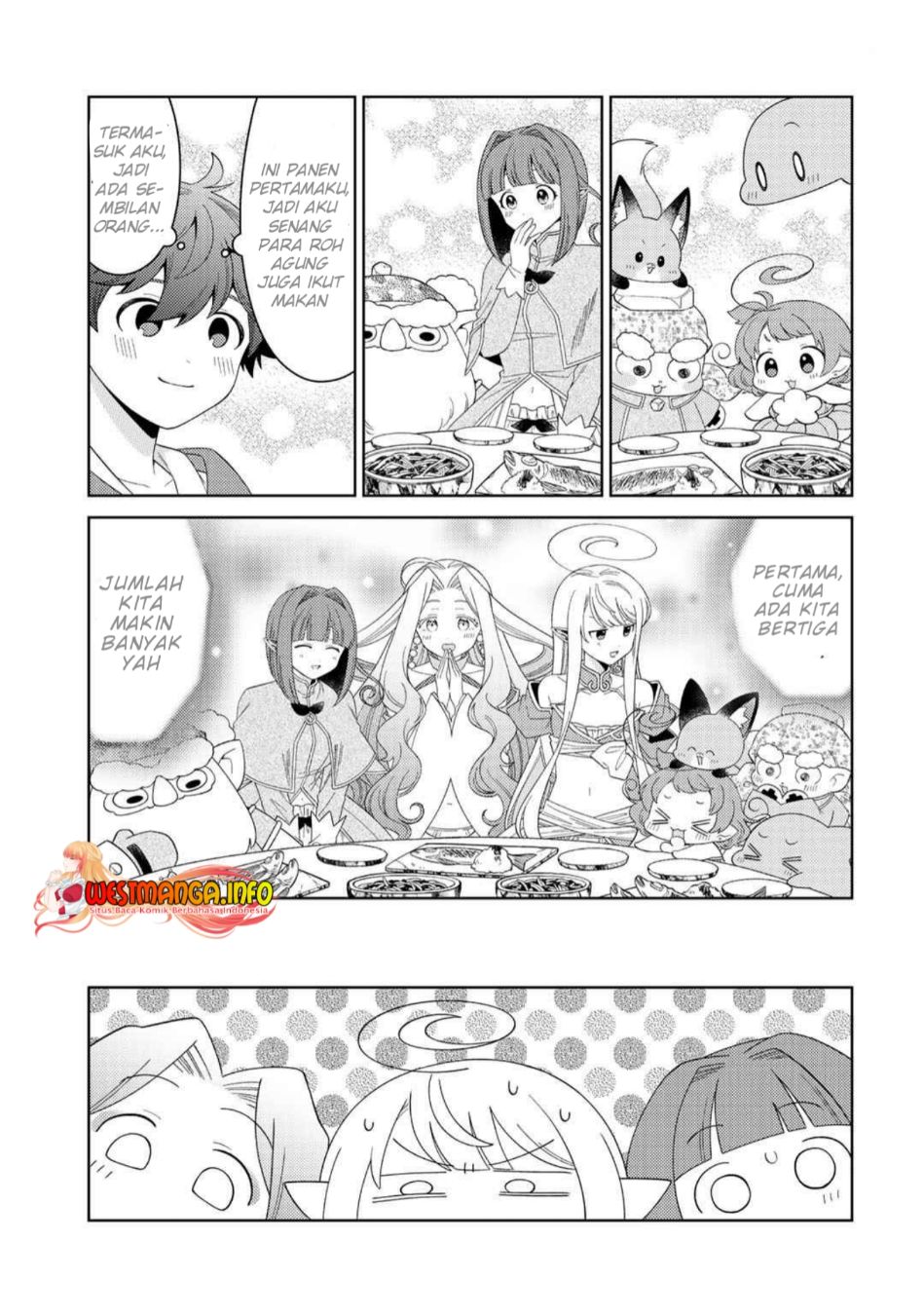 Seirei-tachi no Rakuen to Risou no Isekai Seikatsu Chapter 35 - halaman 14