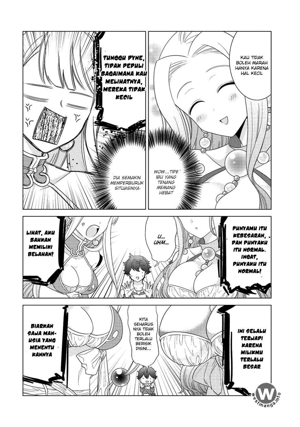 Seirei-tachi no Rakuen to Risou no Isekai Seikatsu Chapter 5 - halaman 14