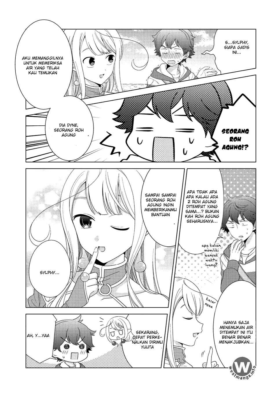 Seirei-tachi no Rakuen to Risou no Isekai Seikatsu Chapter 5 - halaman 6