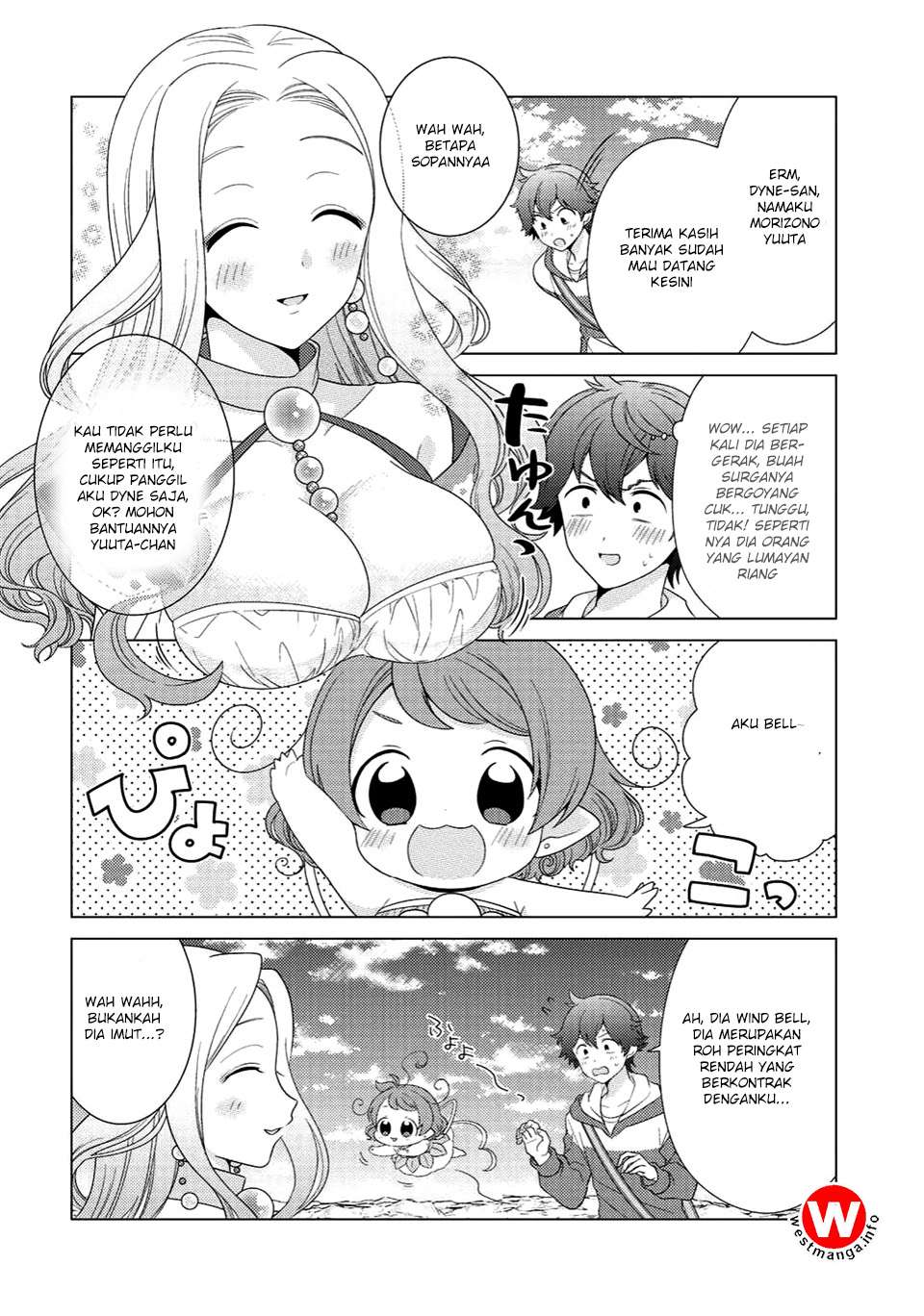 Seirei-tachi no Rakuen to Risou no Isekai Seikatsu Chapter 5 - halaman 7