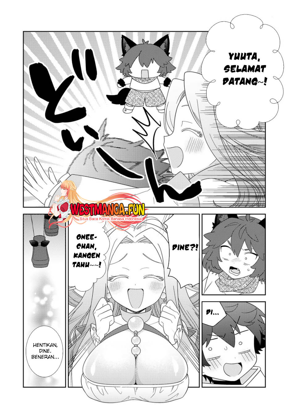 Seirei-tachi no Rakuen to Risou no Isekai Seikatsu Chapter 59 - halaman 21