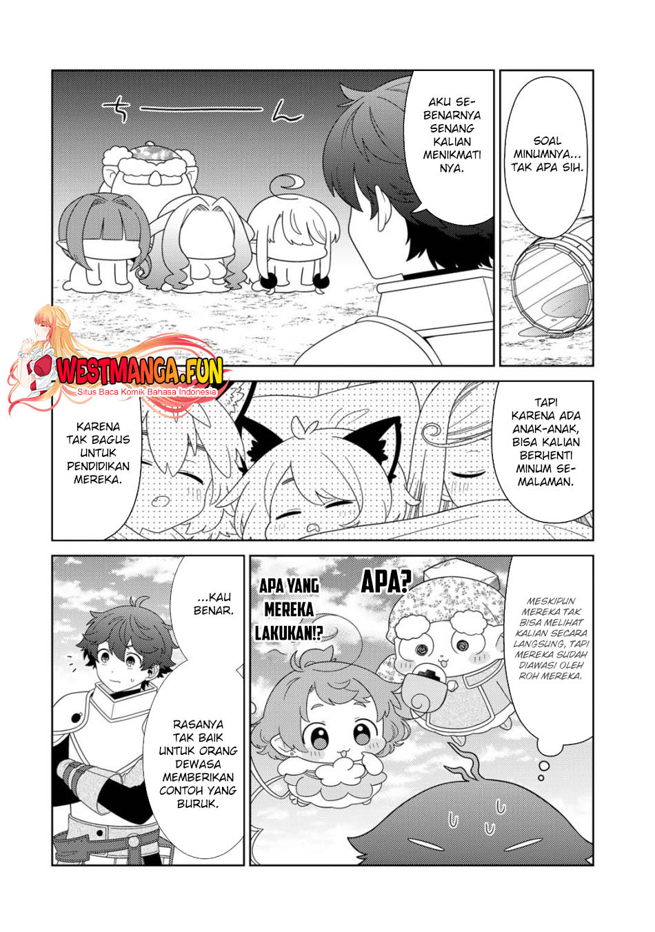 Seirei-tachi no Rakuen to Risou no Isekai Seikatsu Chapter 60 - halaman 15
