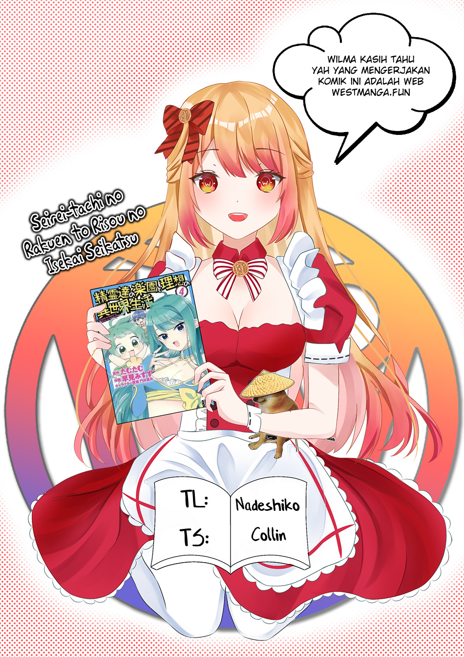 Seirei-tachi no Rakuen to Risou no Isekai Seikatsu Chapter 63 - halaman 4