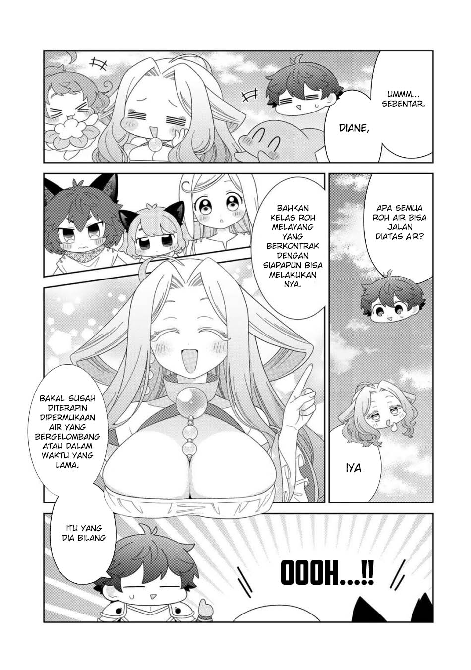 Seirei-tachi no Rakuen to Risou no Isekai Seikatsu Chapter 63 - halaman 5