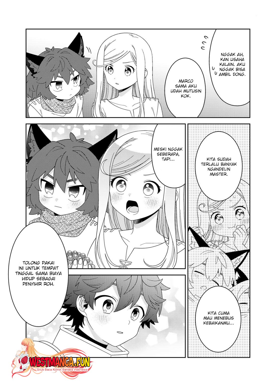 Seirei-tachi no Rakuen to Risou no Isekai Seikatsu Chapter 64 - halaman 18