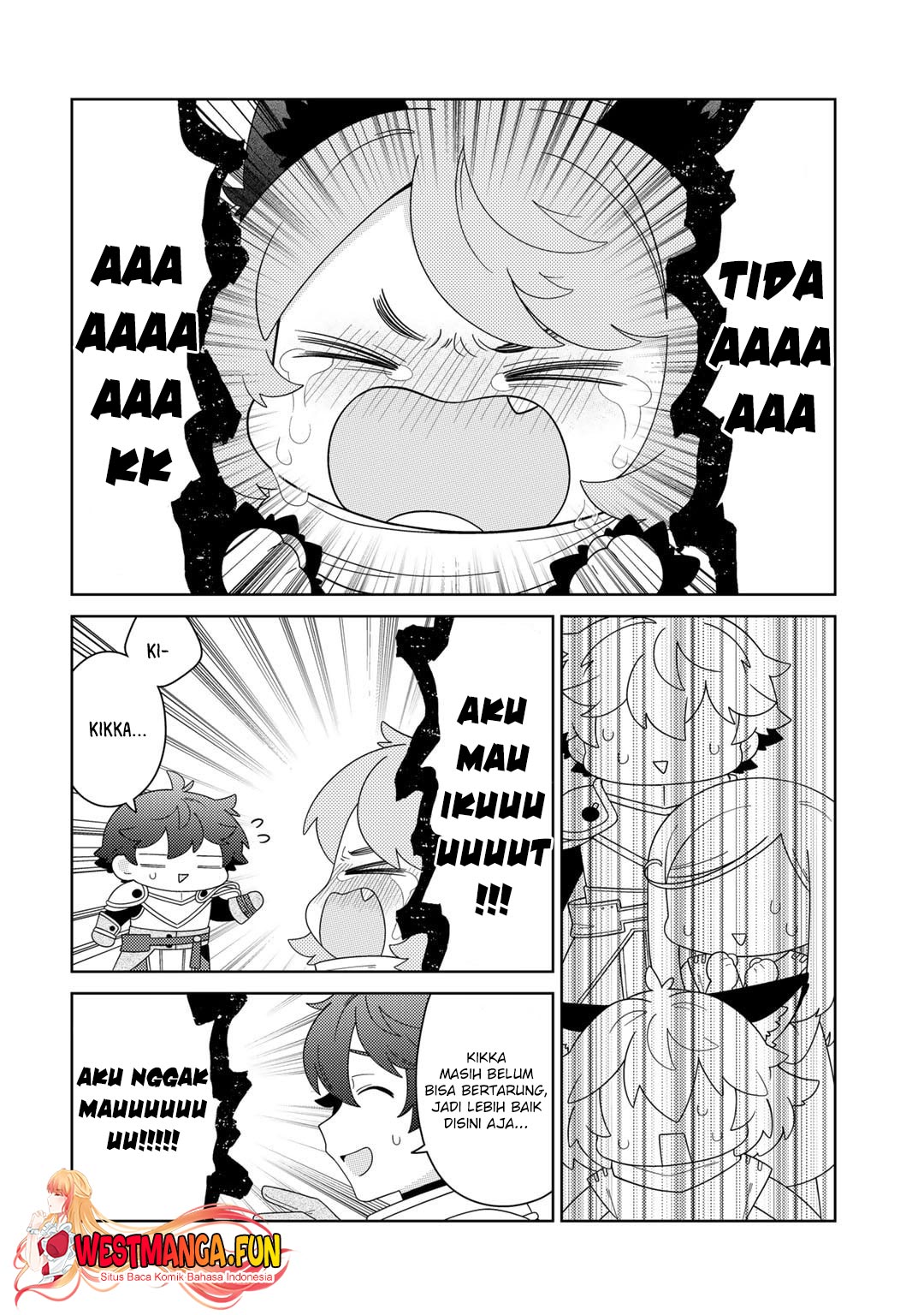 Seirei-tachi no Rakuen to Risou no Isekai Seikatsu Chapter 64 - halaman 3