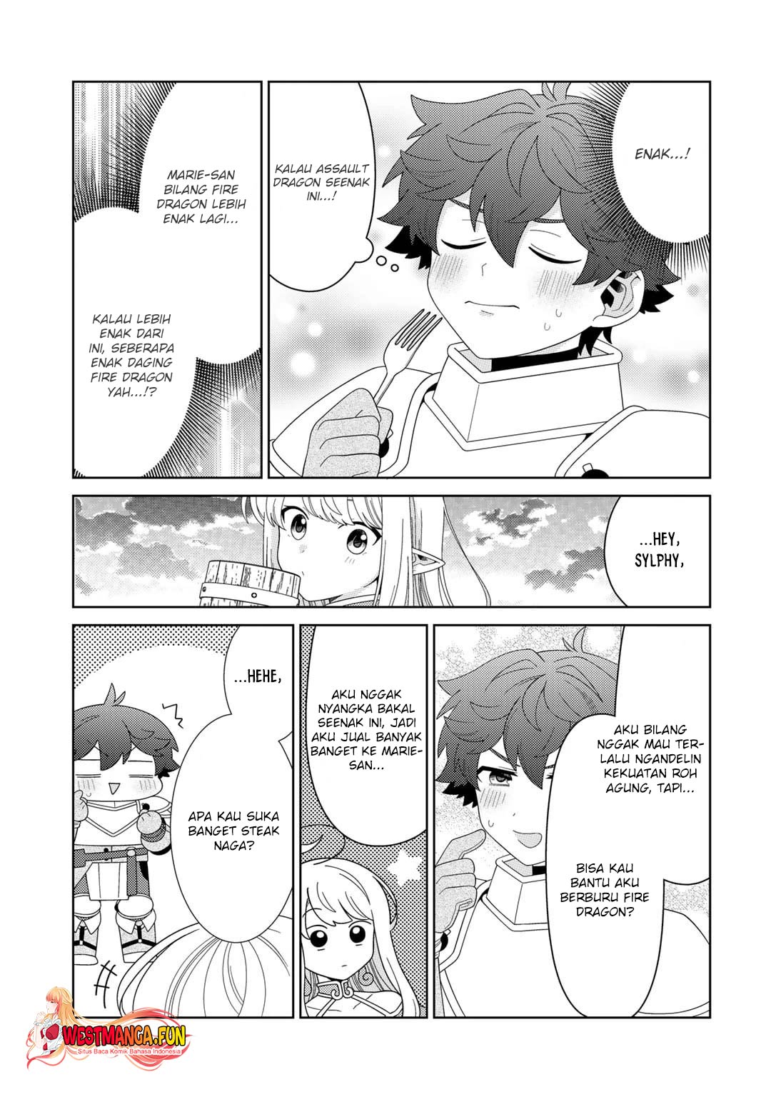 Seirei-tachi no Rakuen to Risou no Isekai Seikatsu Chapter 66 - halaman 22
