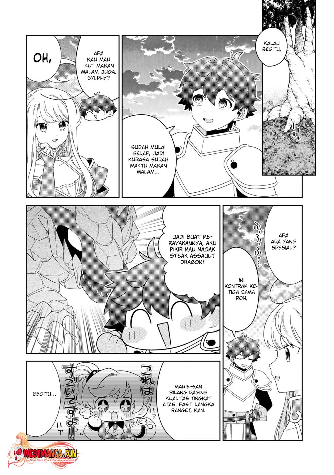 Seirei-tachi no Rakuen to Risou no Isekai Seikatsu Chapter 66 - halaman 8