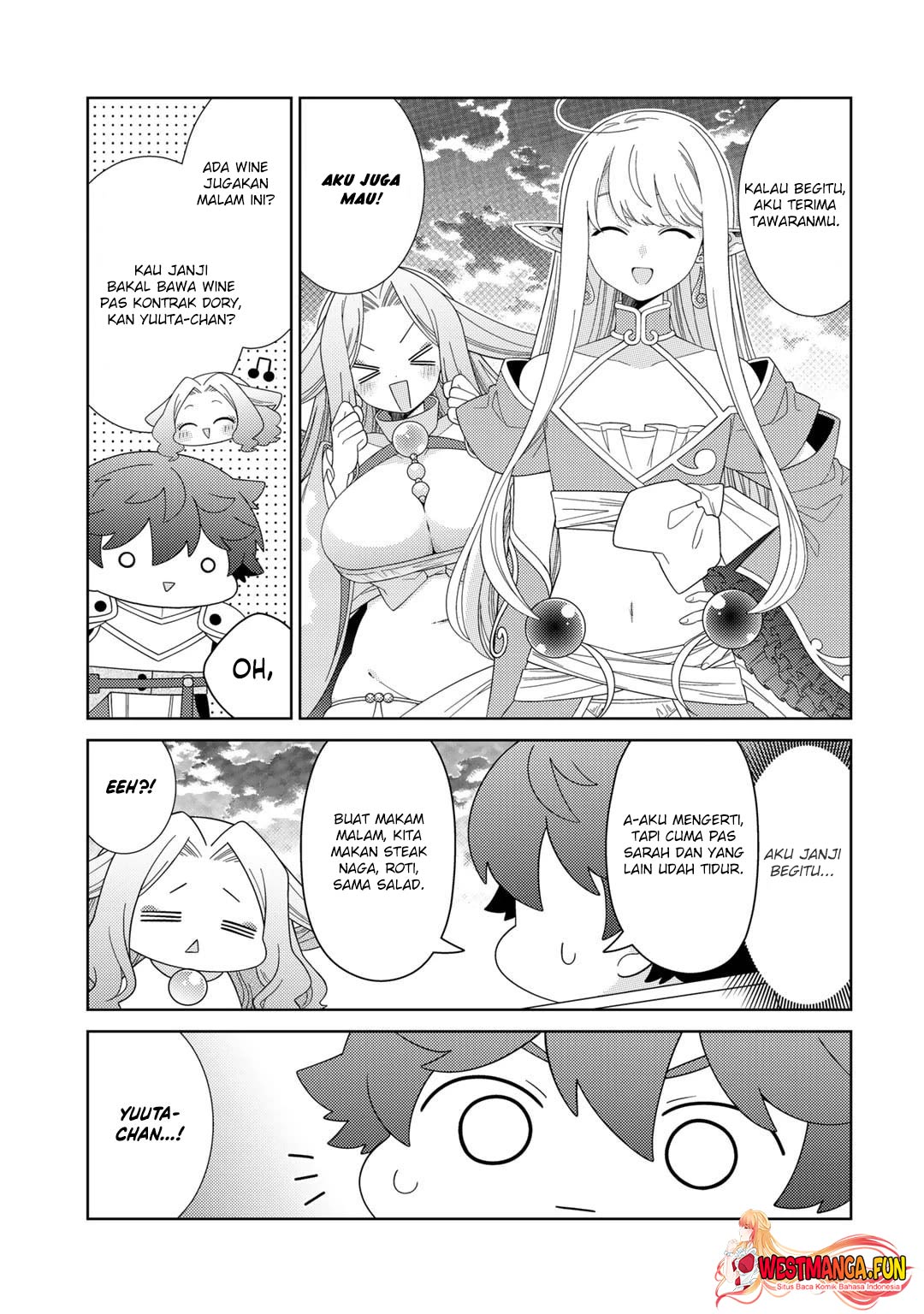 Seirei-tachi no Rakuen to Risou no Isekai Seikatsu Chapter 66 - halaman 9