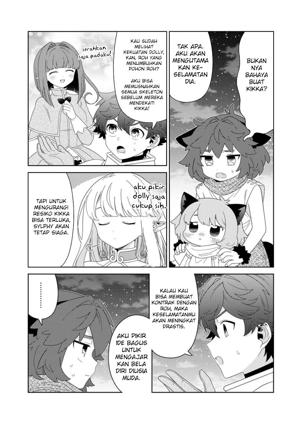 Seirei-tachi no Rakuen to Risou no Isekai Seikatsu Chapter 67 - halaman 11