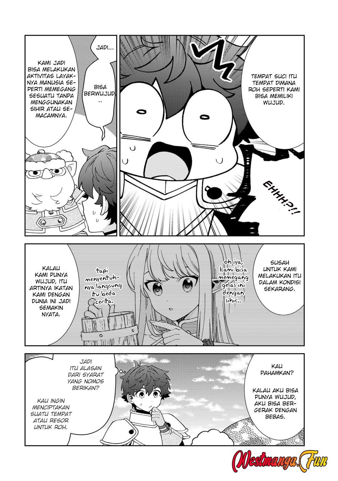 Seirei-tachi no Rakuen to Risou no Isekai Seikatsu Chapter 68 - halaman 14