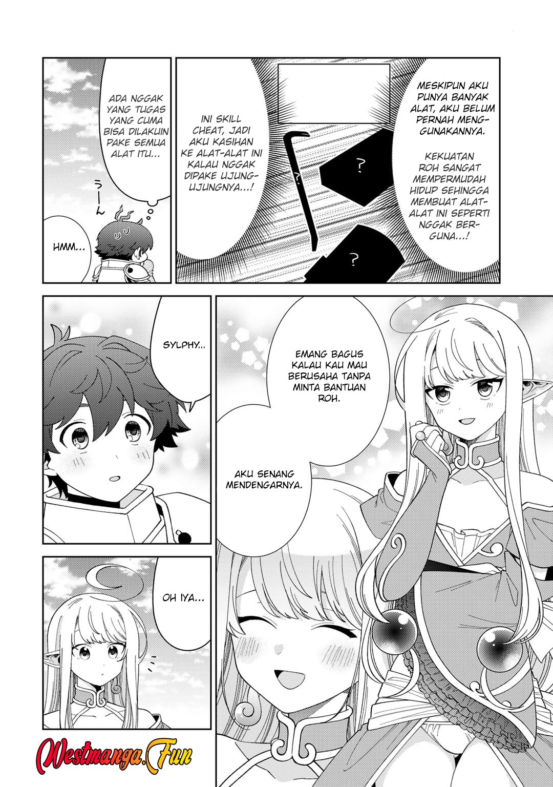 Seirei-tachi no Rakuen to Risou no Isekai Seikatsu Chapter 69 - halaman 10