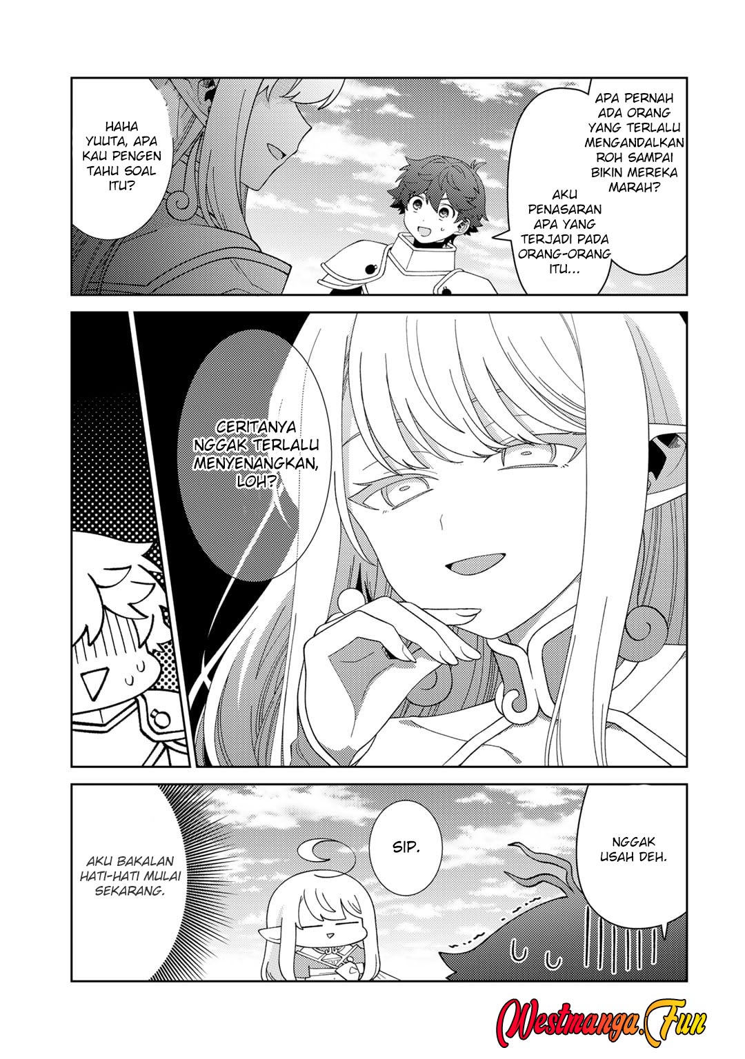 Seirei-tachi no Rakuen to Risou no Isekai Seikatsu Chapter 69 - halaman 11