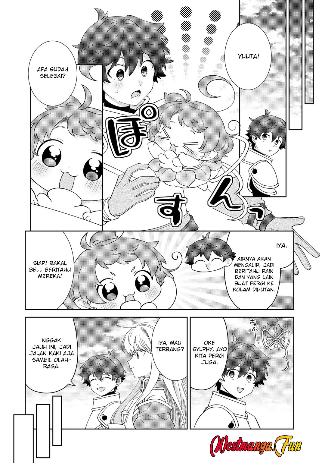 Seirei-tachi no Rakuen to Risou no Isekai Seikatsu Chapter 69 - halaman 12