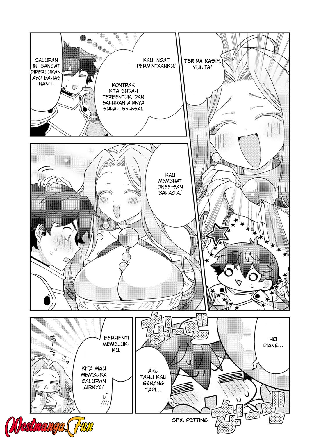 Seirei-tachi no Rakuen to Risou no Isekai Seikatsu Chapter 69 - halaman 13