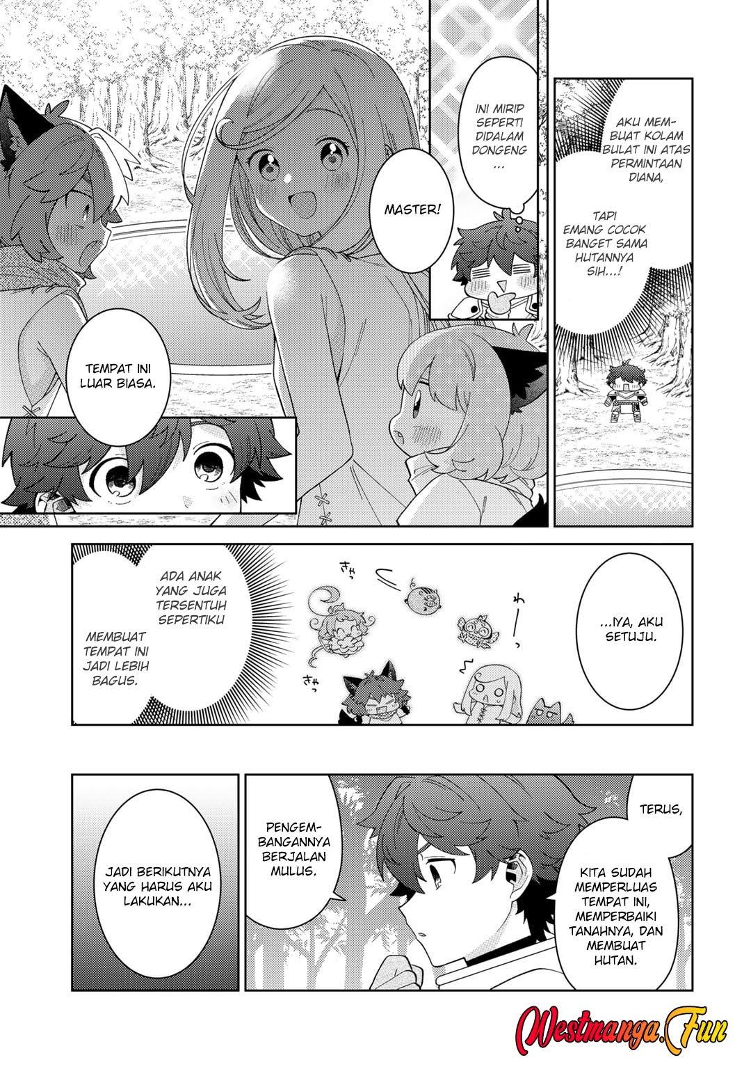 Seirei-tachi no Rakuen to Risou no Isekai Seikatsu Chapter 69 - halaman 7