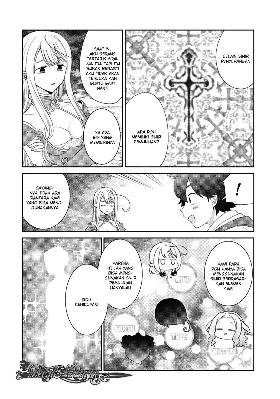 Seirei-tachi no Rakuen to Risou no Isekai Seikatsu Chapter 7 - halaman 20