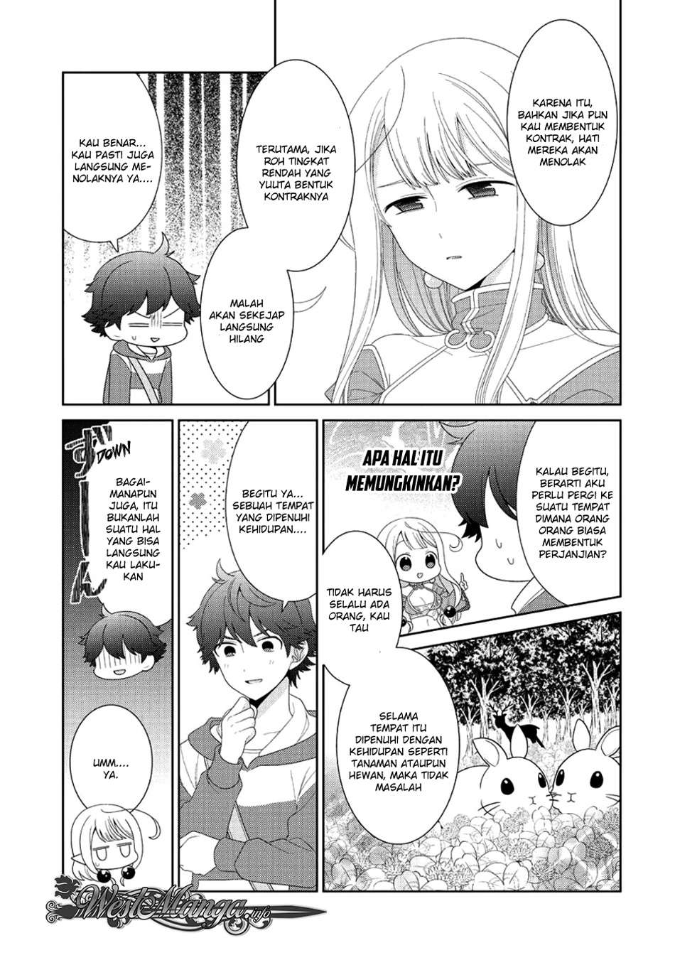 Seirei-tachi no Rakuen to Risou no Isekai Seikatsu Chapter 7 - halaman 23