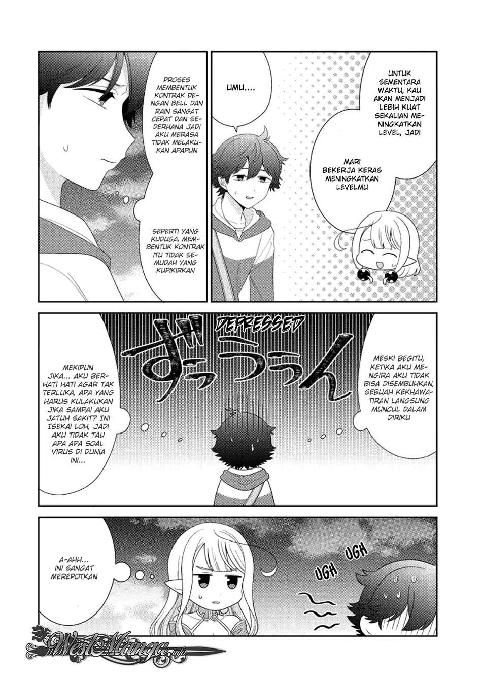 Seirei-tachi no Rakuen to Risou no Isekai Seikatsu Chapter 7 - halaman 24