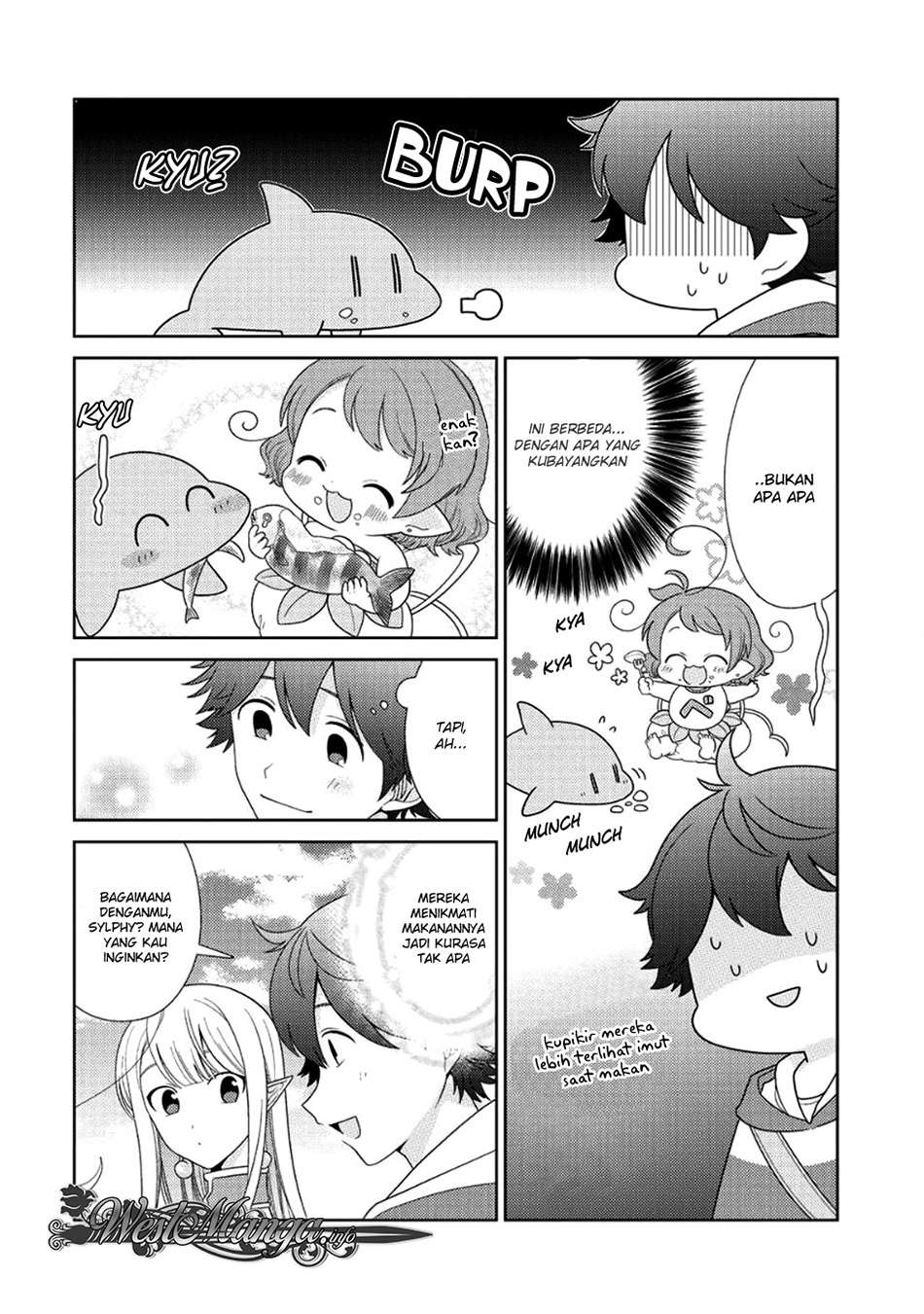 Seirei-tachi no Rakuen to Risou no Isekai Seikatsu Chapter 7 - halaman 7