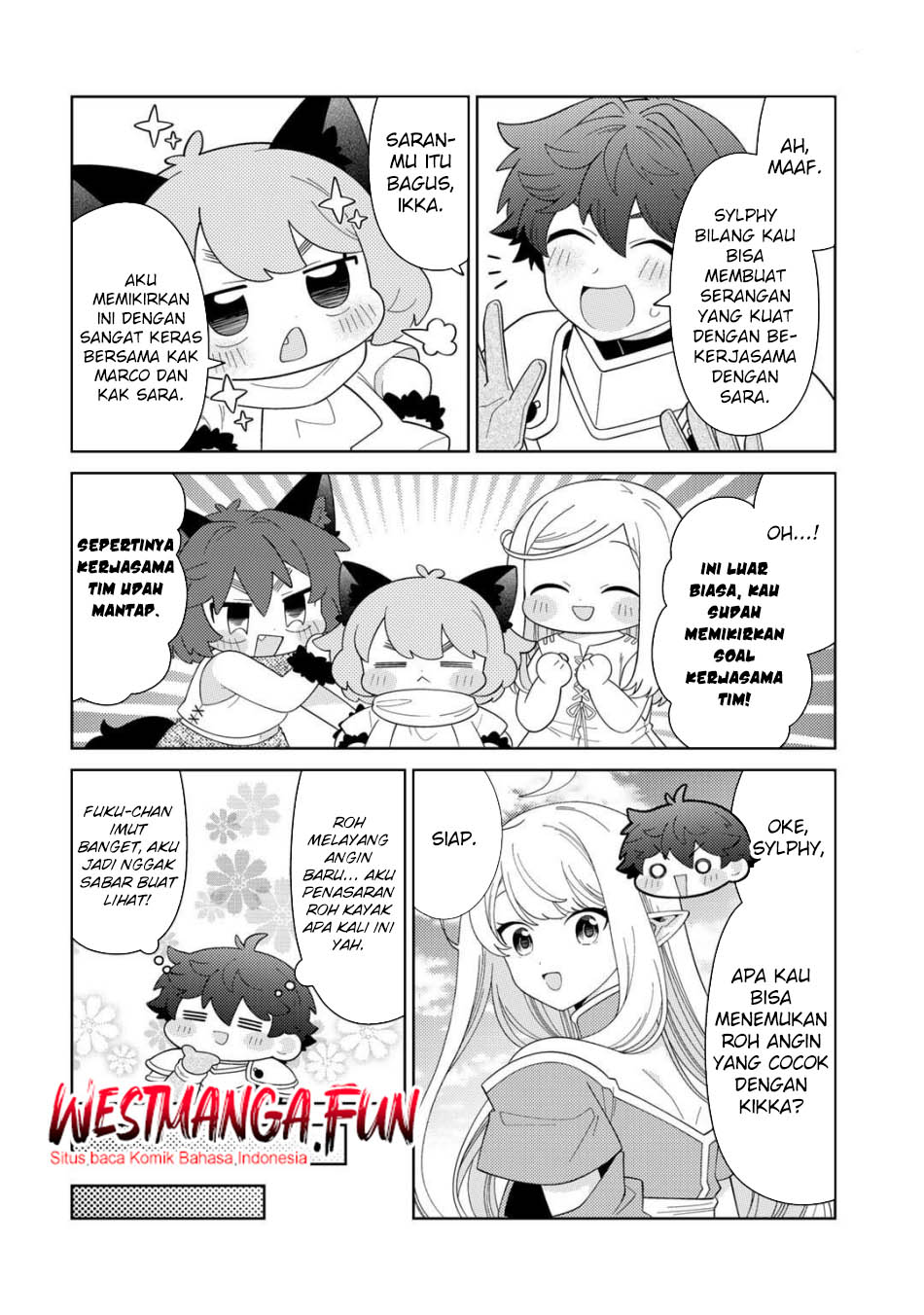 Seirei-tachi no Rakuen to Risou no Isekai Seikatsu Chapter 70 - halaman 19
